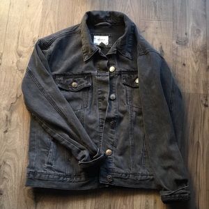 FOREVER 21 BLACK DENIM JACKET